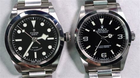 rolex explorer vs tudor|how accurate are tudor watches.